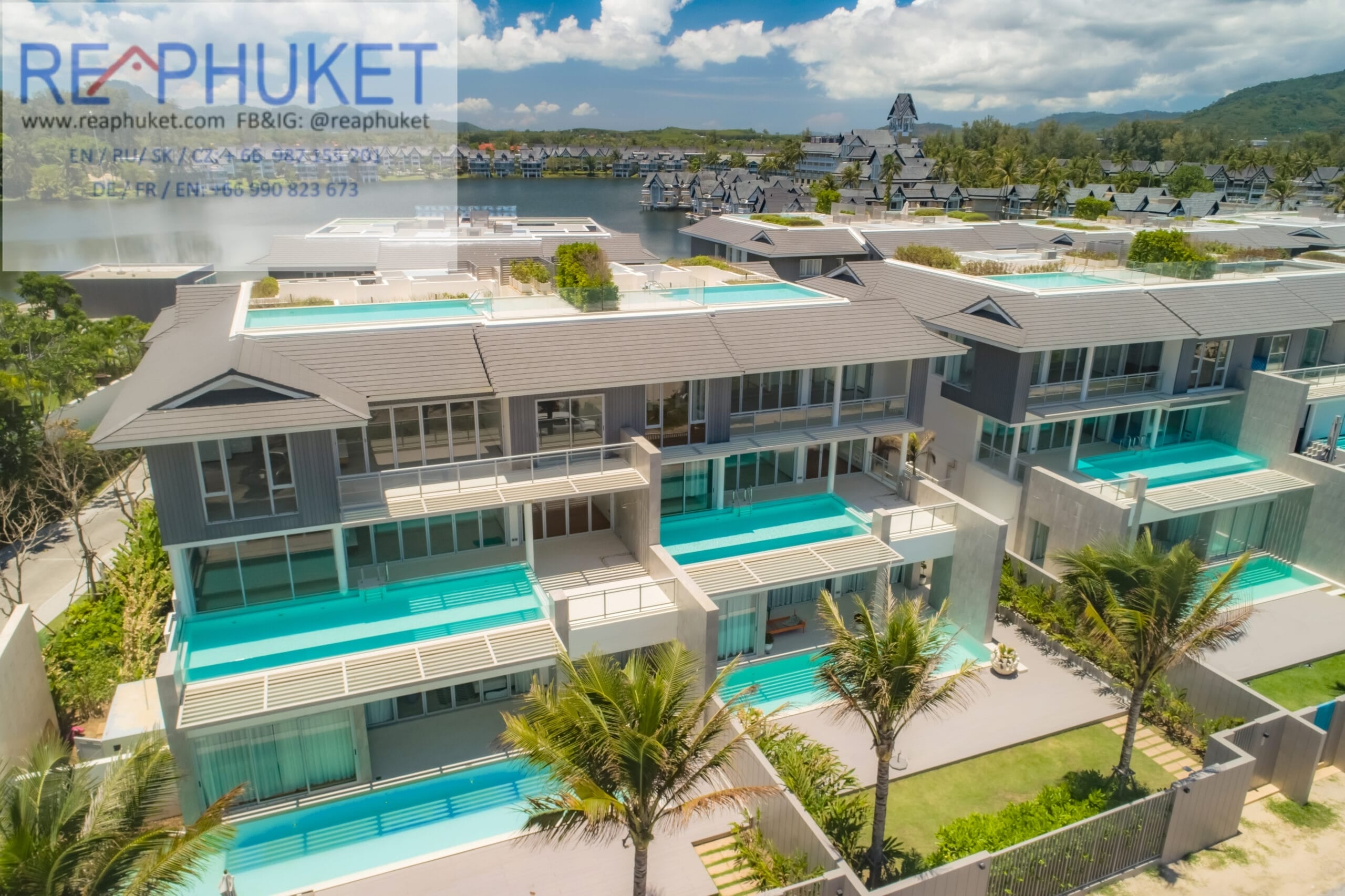 oceanview beachfront private pool apartments for sale bang tao cherngtalay PHUCHER-2018